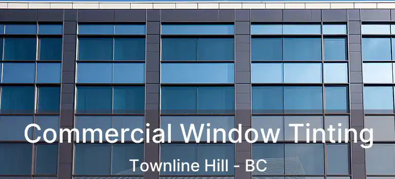 Commercial Window Tinting Townline Hill - BC