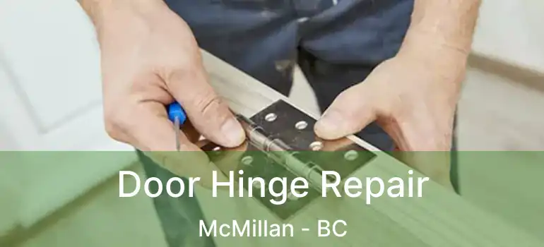 Door Hinge Repair McMillan - BC