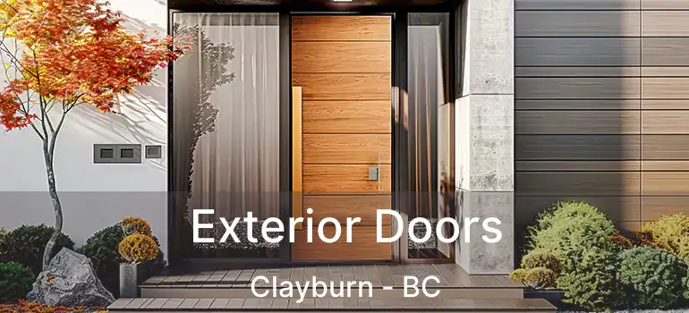 Exterior Doors Clayburn - BC