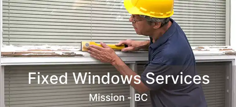 Fixed Windows Services Mission - BC
