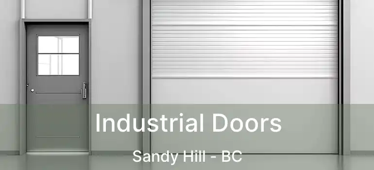 Industrial Doors Sandy Hill - BC