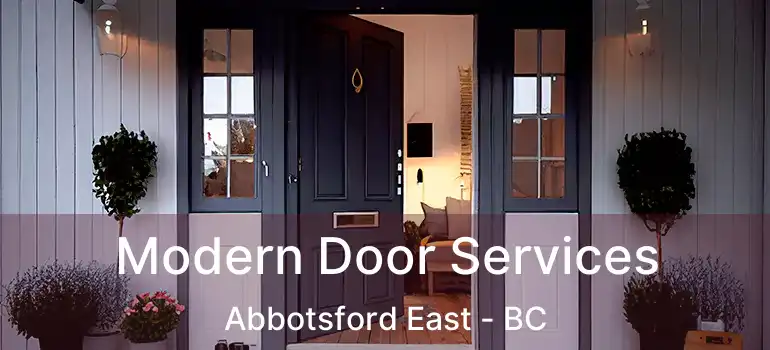 Modern Door Services Abbotsford East - BC