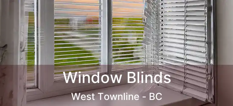 Window Blinds West Townline - BC