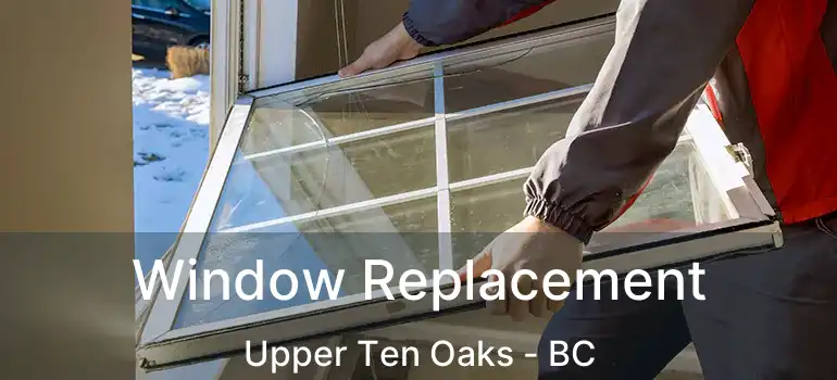 Window Replacement Upper Ten Oaks - BC